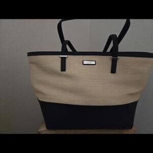 Kate Spade Tote Cedar Street Straw Small Harmony